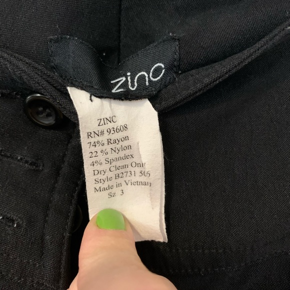 Zinc black dress pants - Picture 2 of 4
